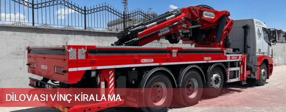 Dilovası İlçemi Vinç Kiralama